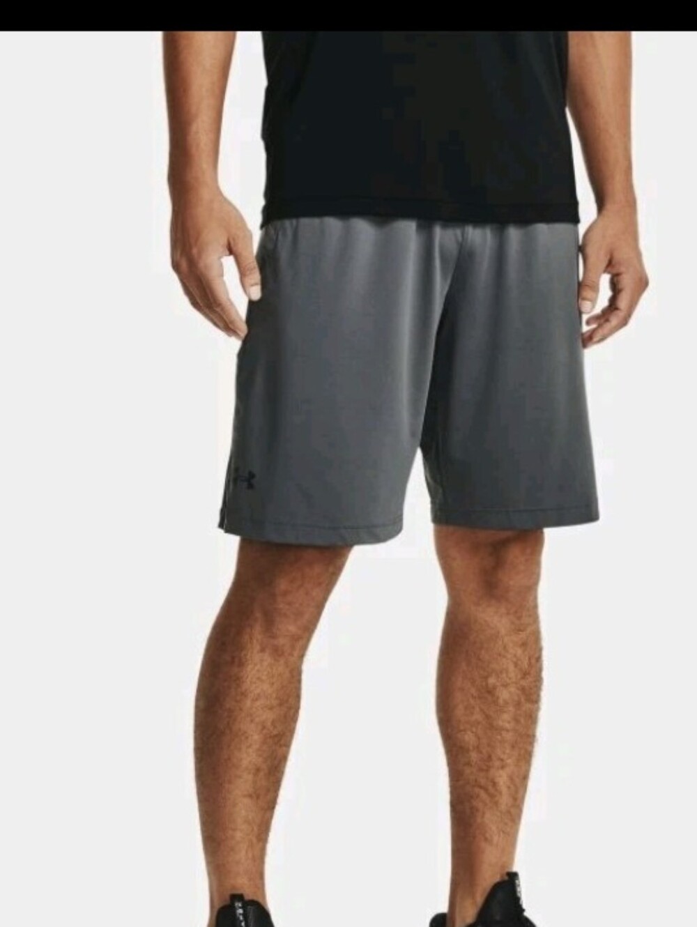 Under Armour Men's UA Raid 2.0 Shorts Pitch Gray Size Small Tall